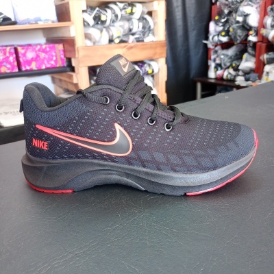 Negro / Naranja - Zapatillas Nike Downshifter 12 BR